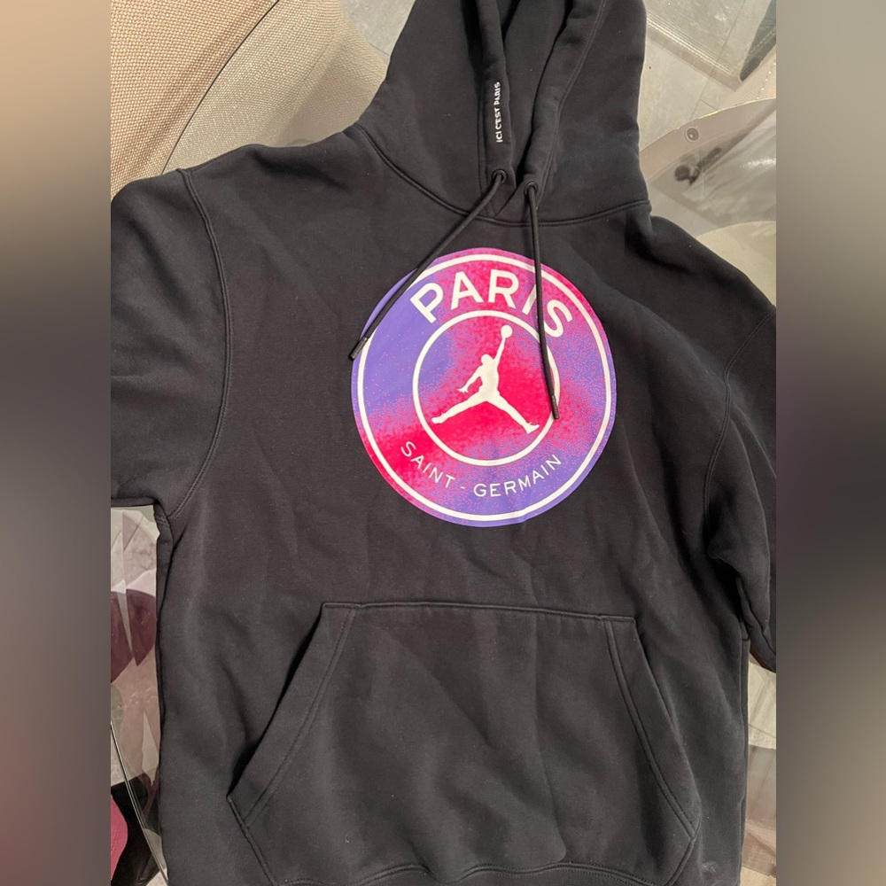 Air Jordan Paris Saint Germain black hoodie